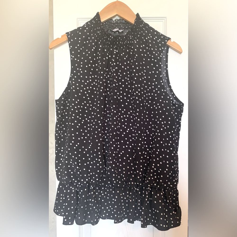 White Birch Sleeveless Blouse